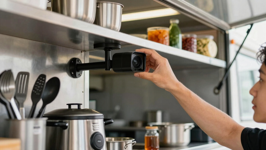 best commercial security camera systems for mobile kitchens