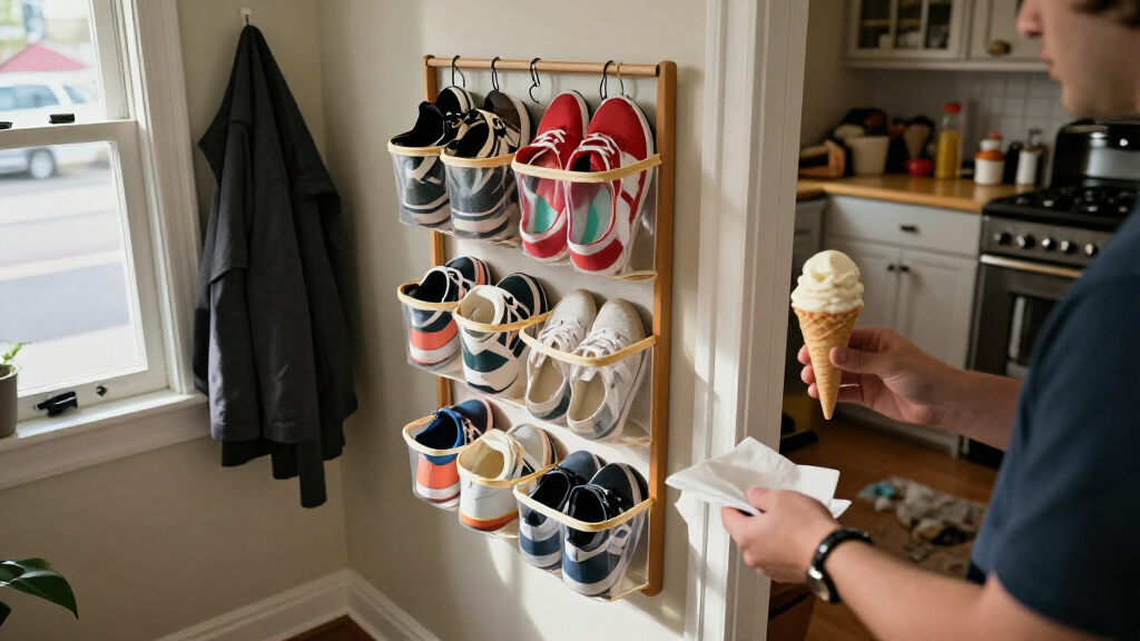 overthedoor shoe organizers