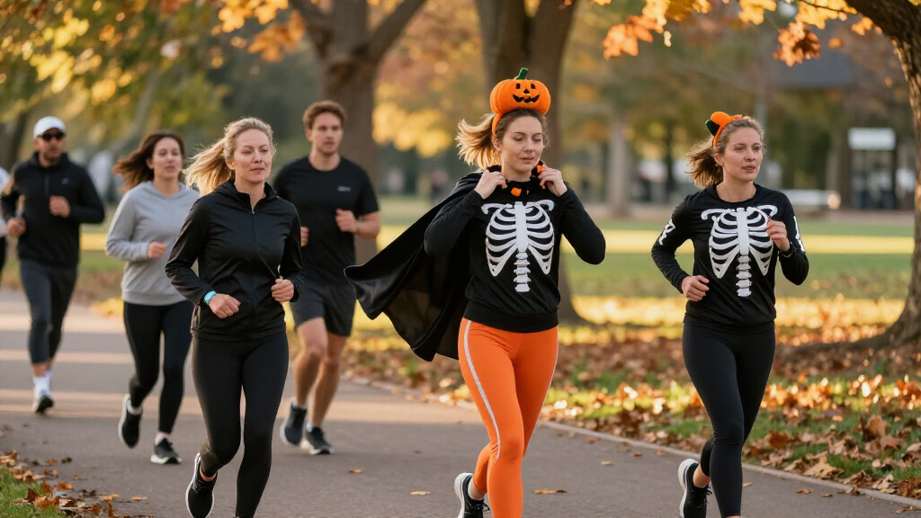 Halloween workout costumes