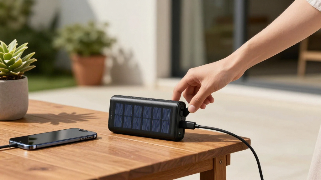 portable solar power banks