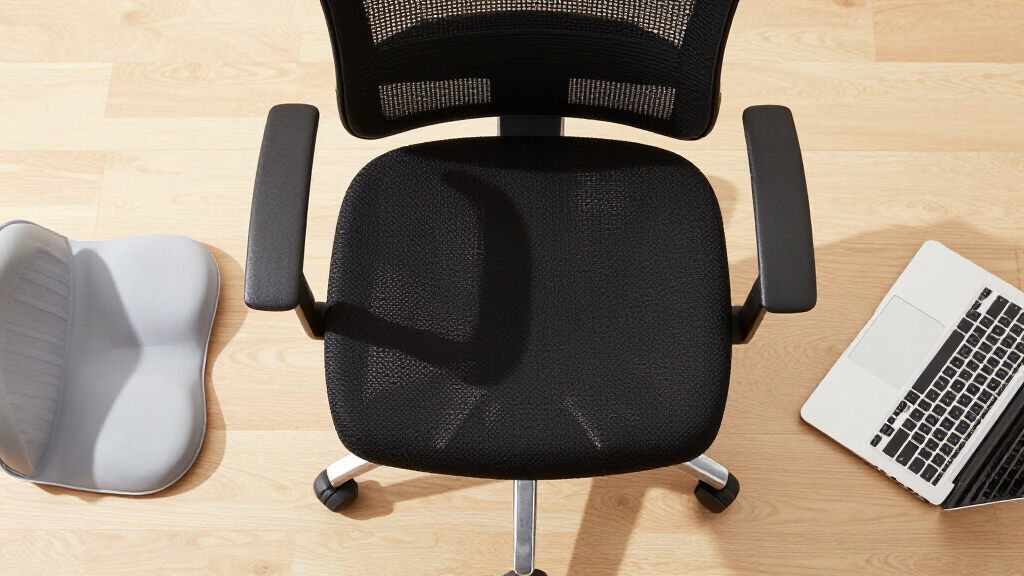 Ergonomic chair for 300 lb capacity