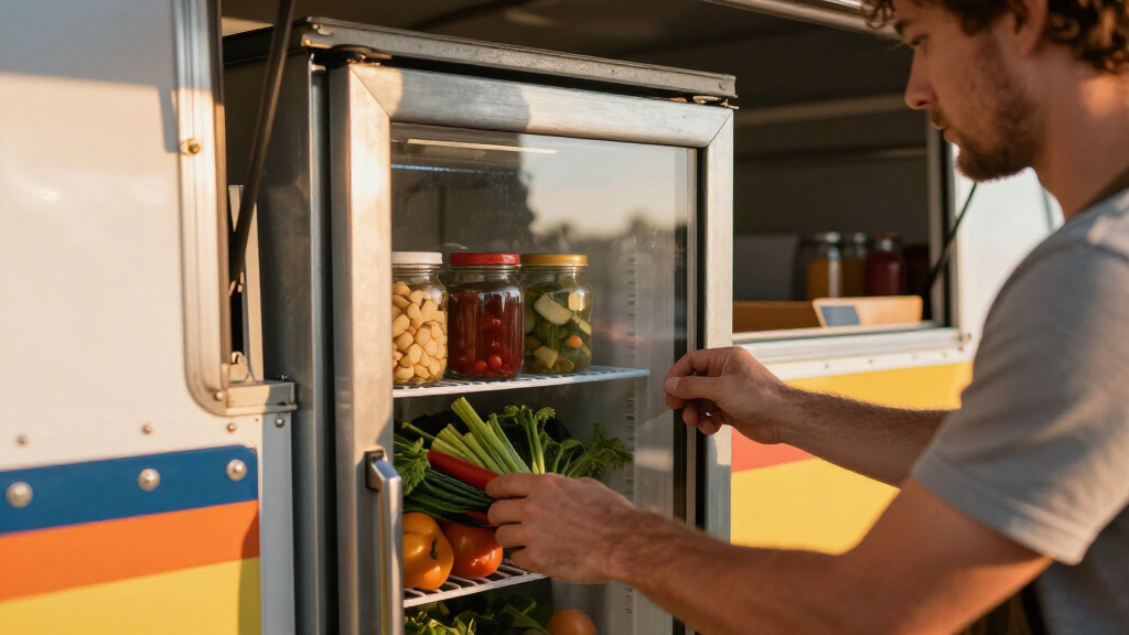 best restaurant fridge for food trailer