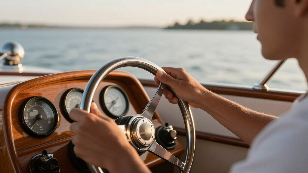 boat steering wheel upgrade kit premium
