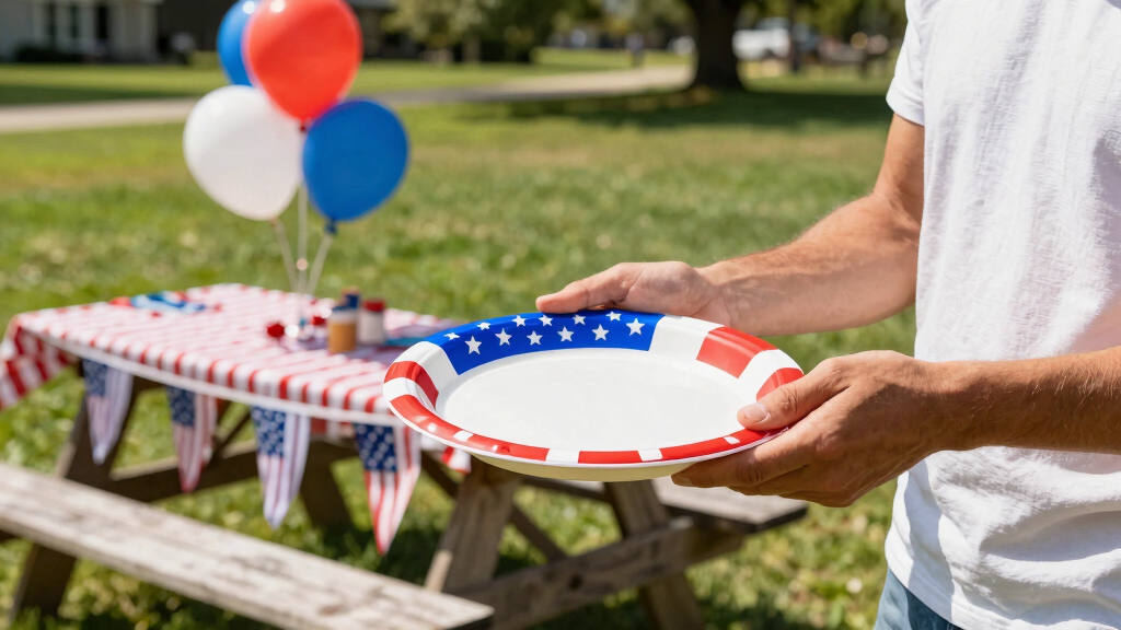patriotic outdoor party supplies