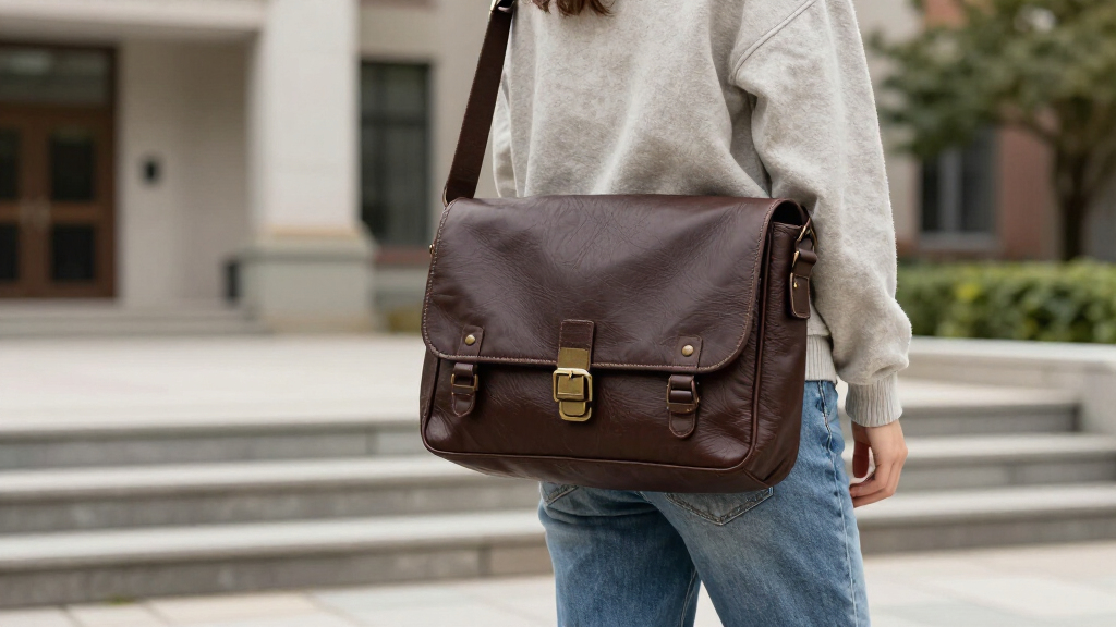 italian leather messenger bags for college