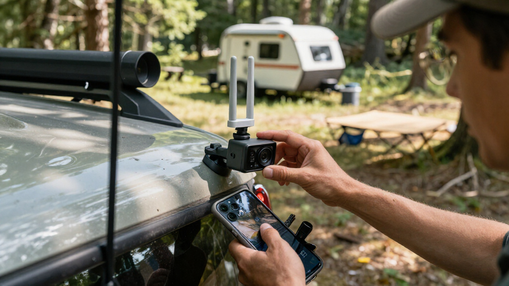 trailer backup camera wireless