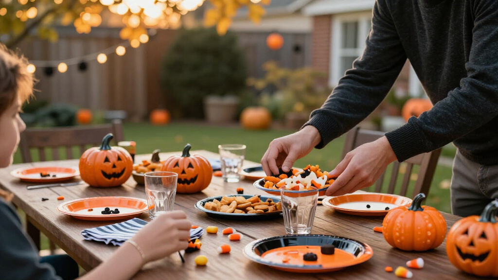 Halloween tableware for parties