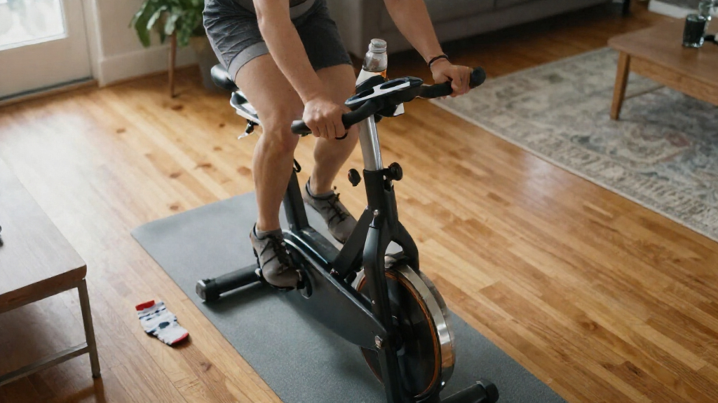 compact exercise bikes for home