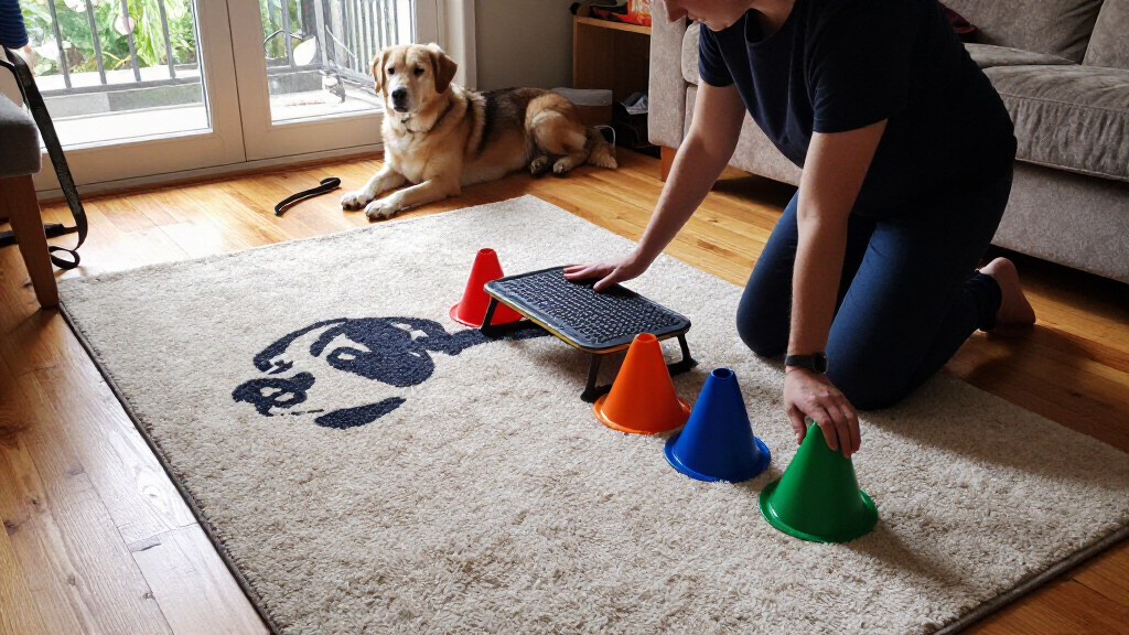 dog training platform place board