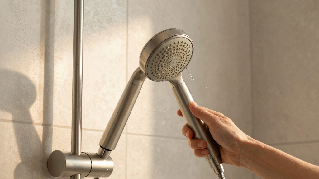 best handheld shower heads with slide bar