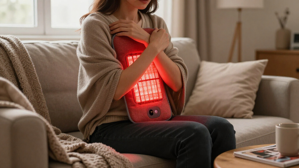 best infrared heating pad with red light