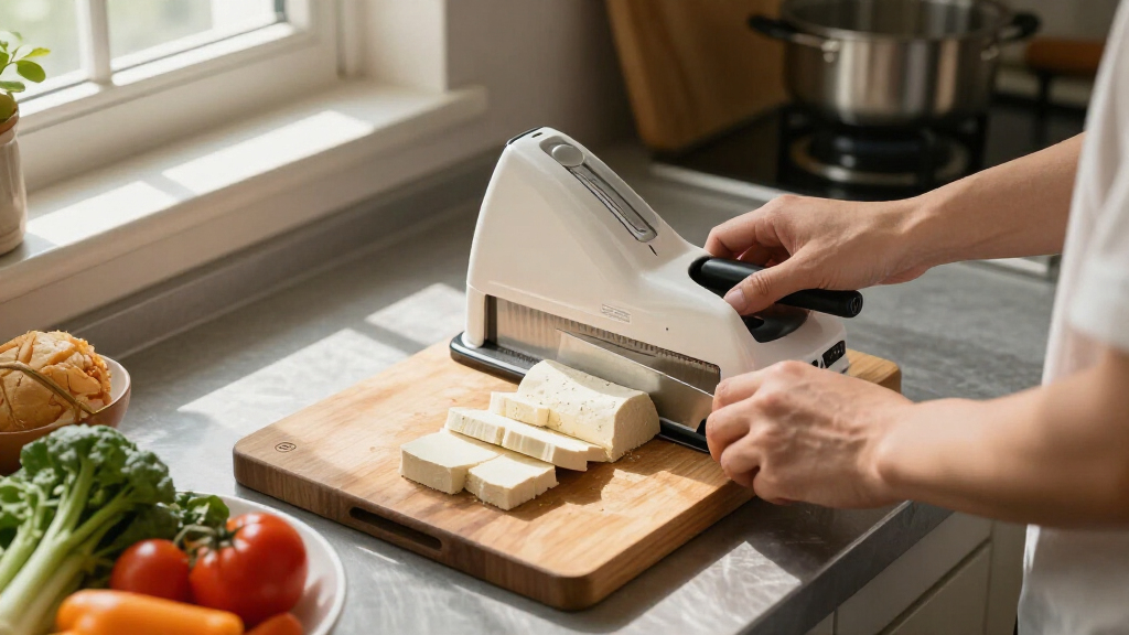 electric slicer for tofu and veggies