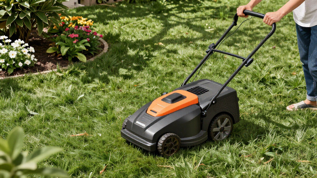 robot lawn mower for small yard