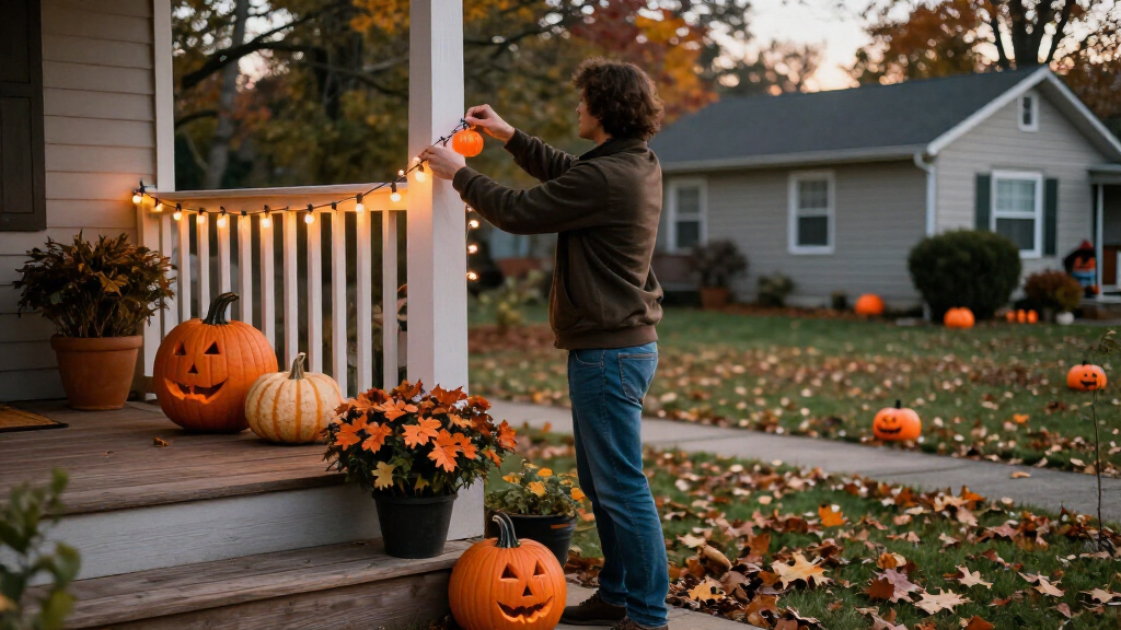 Halloween outdoor decorations