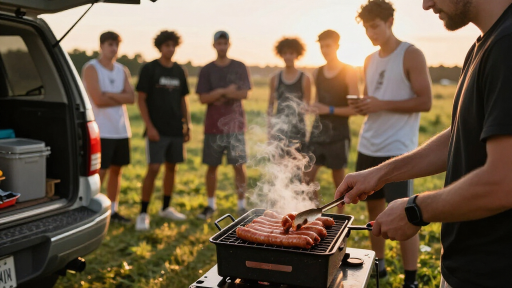 portable tailgating grills