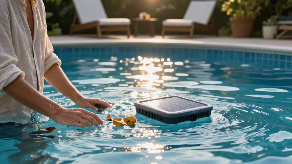 solar pool skimmers