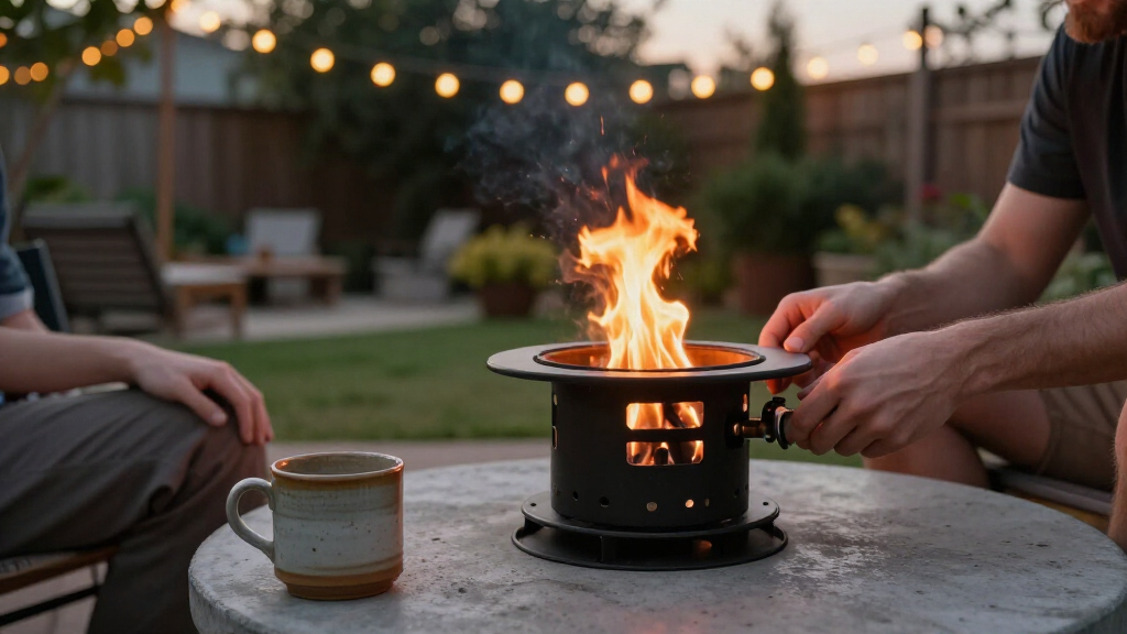 fire pit propane