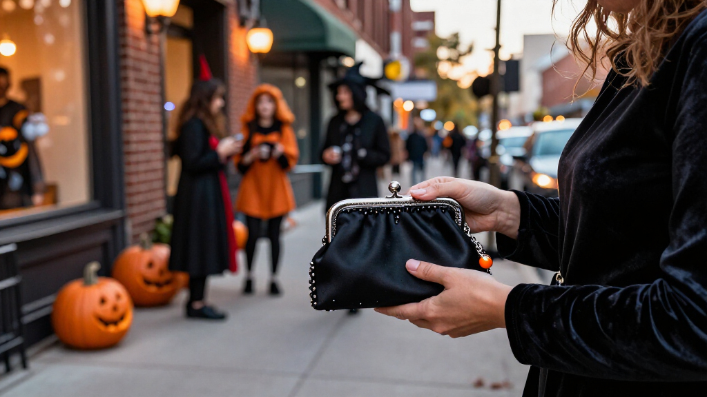 Halloween evening clutches