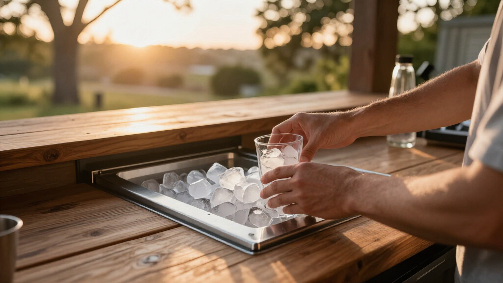 built in ice maker undercounter