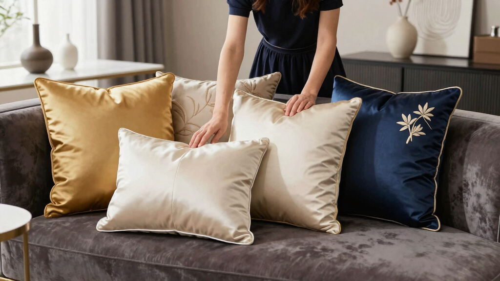luxury throw pillows
