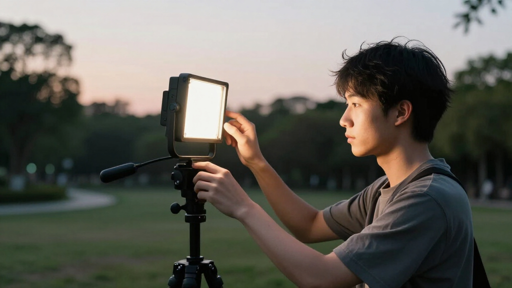 portable led video lights