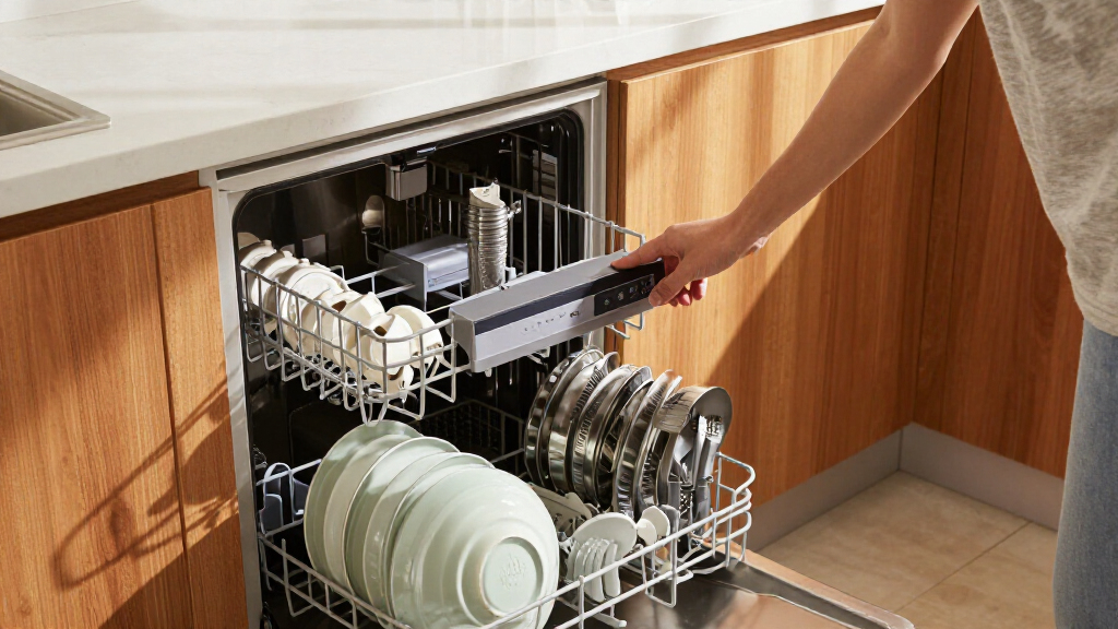 countertop dishwasher with heat dry for apartments