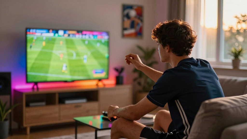 soccer fan LED light strips