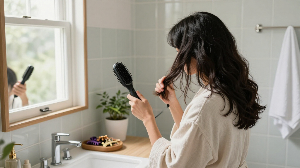 electric hair straightening brushes