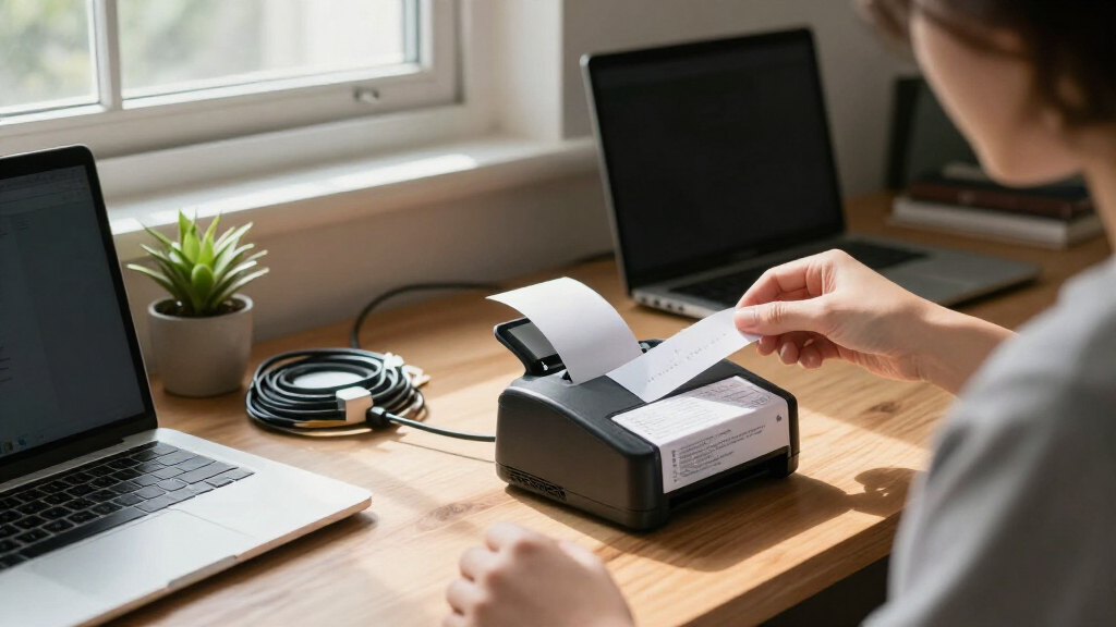 mini thermal label printers