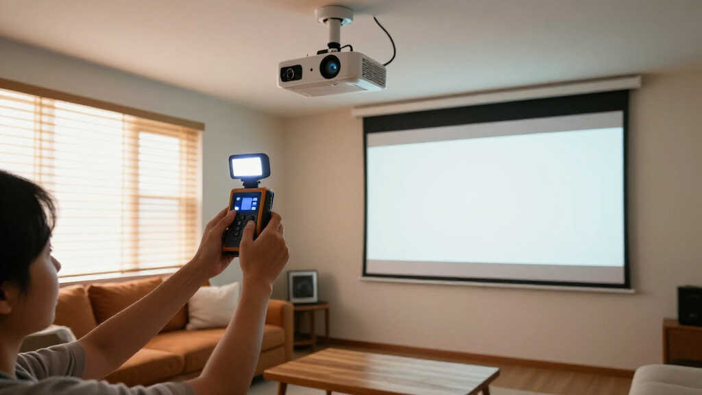 projector brightness meters