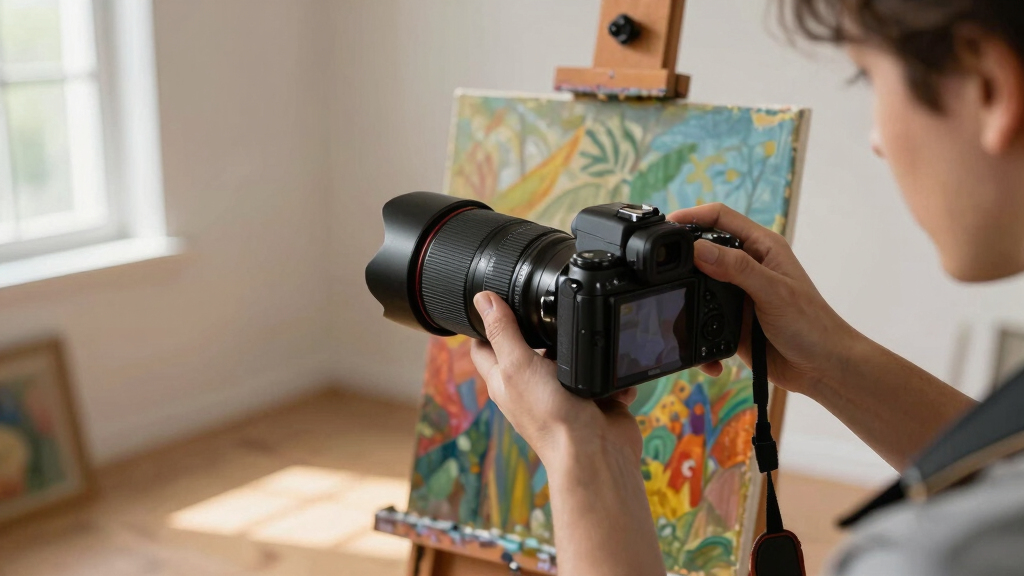 macro lens for art reproduction for artwork reproduction