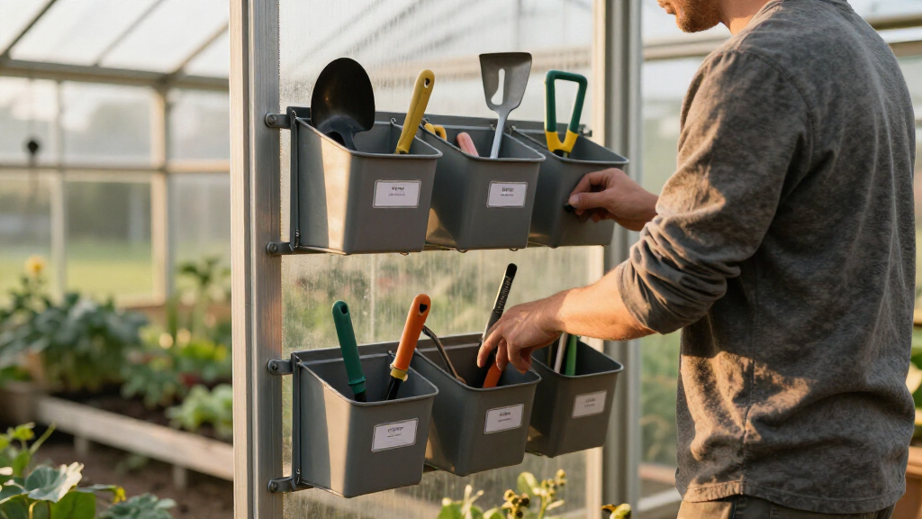 garden tool storage organizers