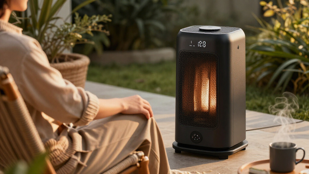 smart space heater with thermostat