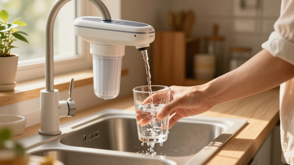 catalytic carbon filter for city water