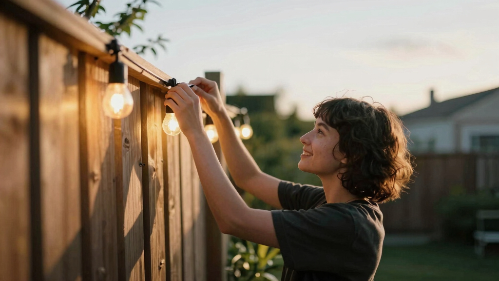 patriotic outdoor string lights