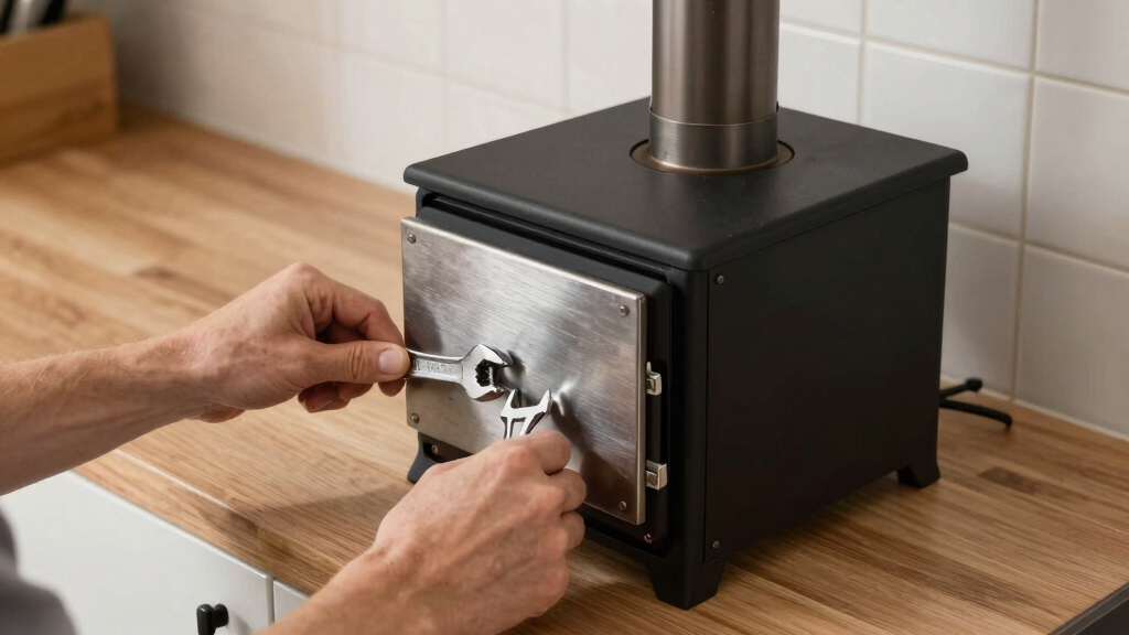 best wall-friendly small wood stove