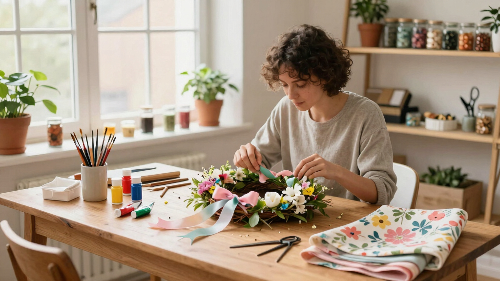 art supplies for spring crafts