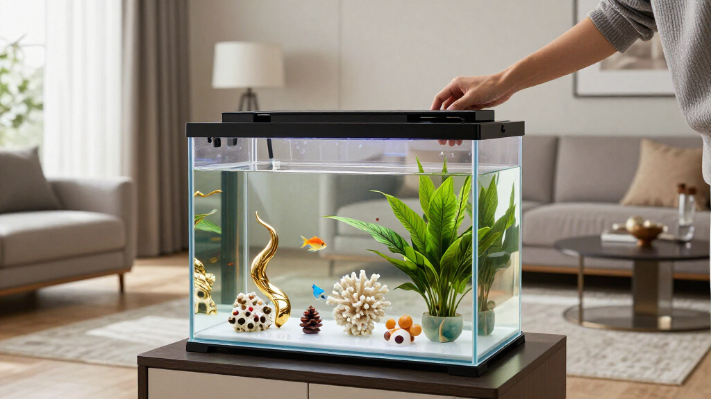 luxury aquarium accessories