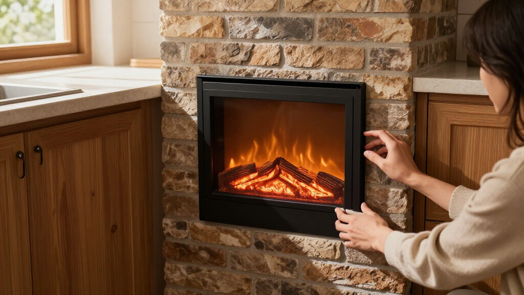 best electric fireplace insert