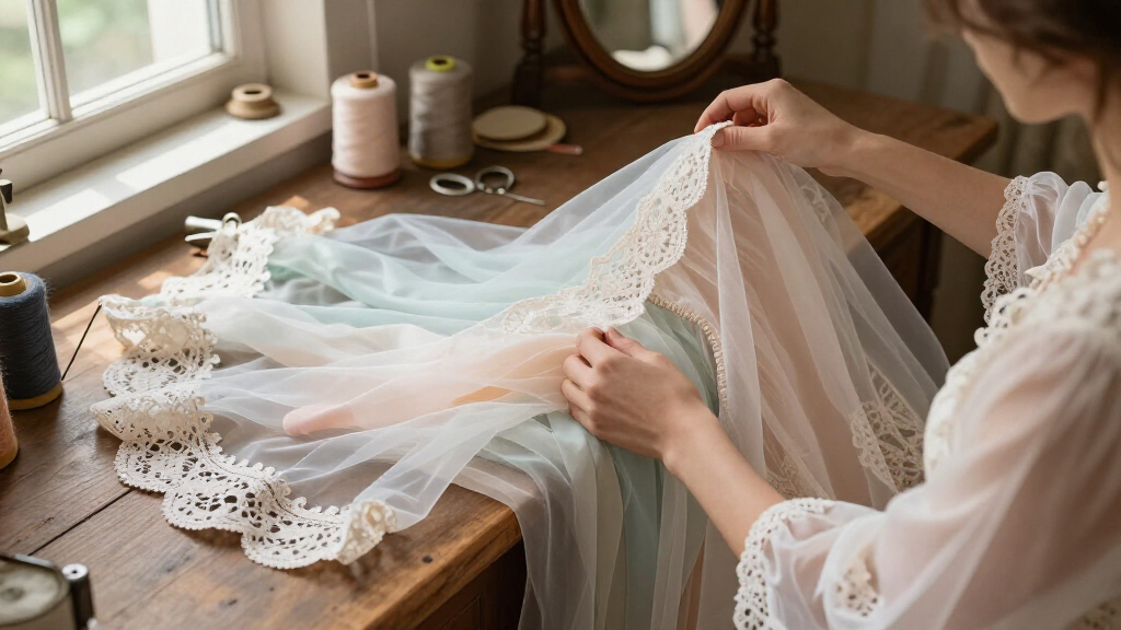 best sheer vintage-inspired gowns