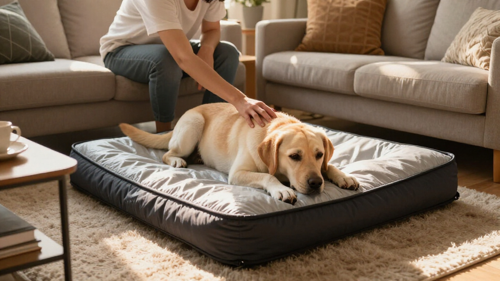 best waterproof orthopedic dog bed for accidents