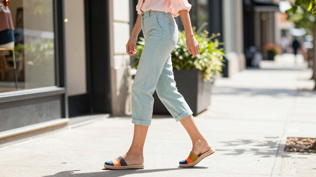best shoes for capri pants