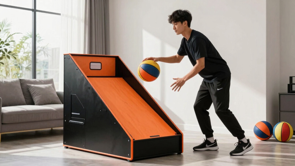 best foldable basketball arcade machine for home