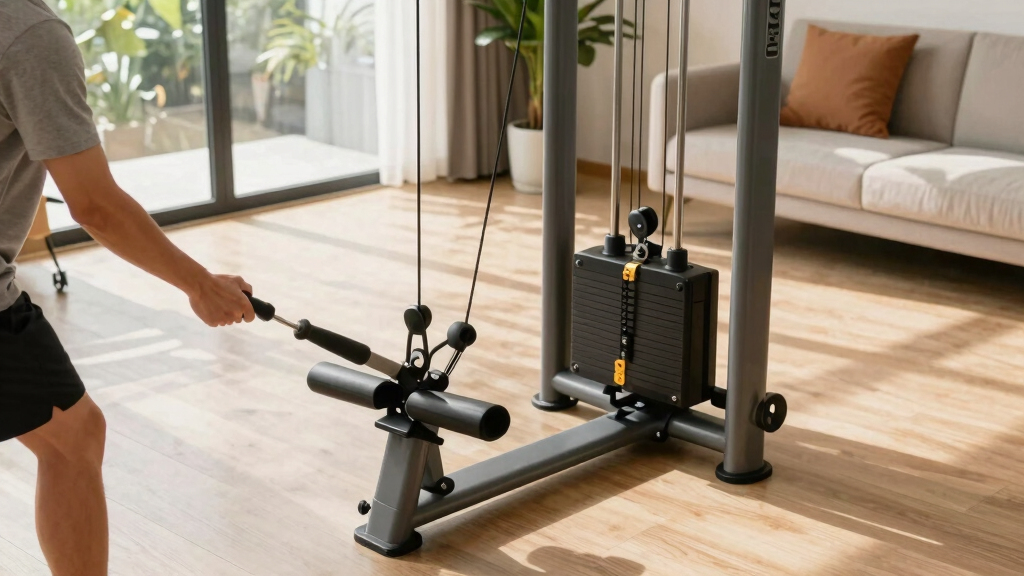 compact homegym cable machines