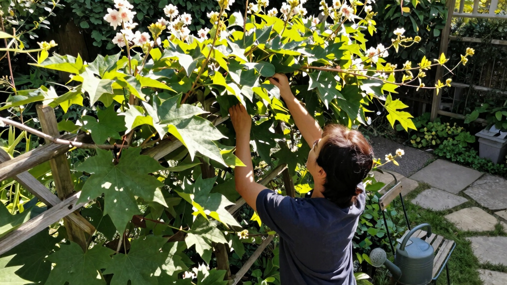 best climbing vines for shade