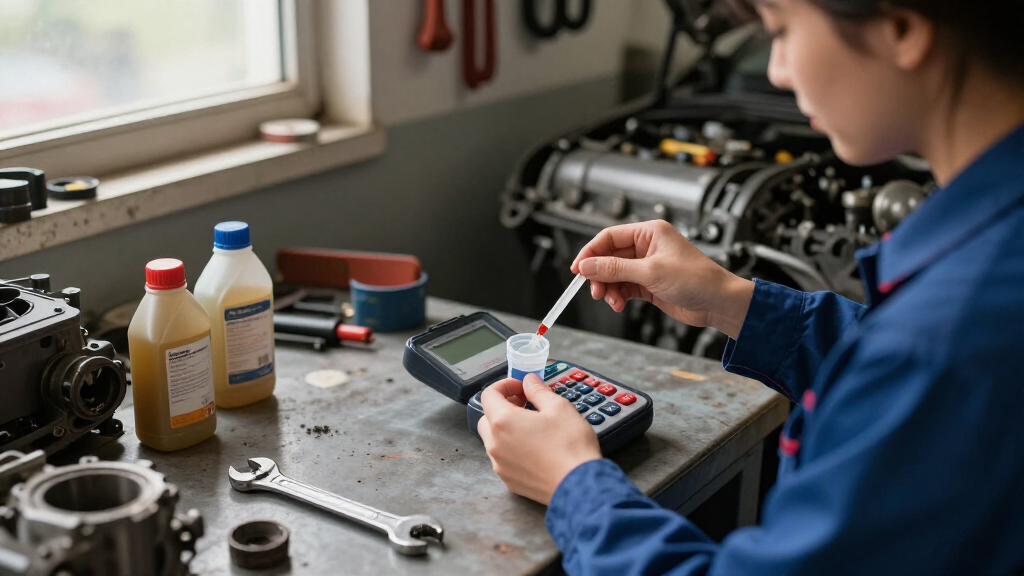 car engine oil test kits