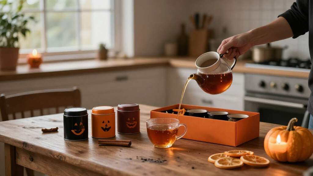 halloween tea sampler gift sets