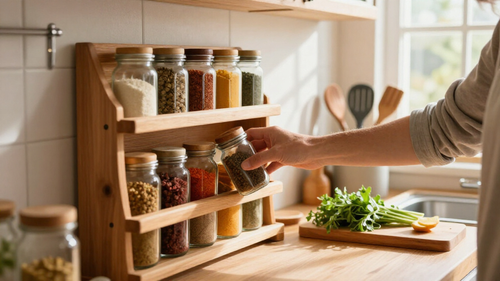 spice rack organizer for large spice collection