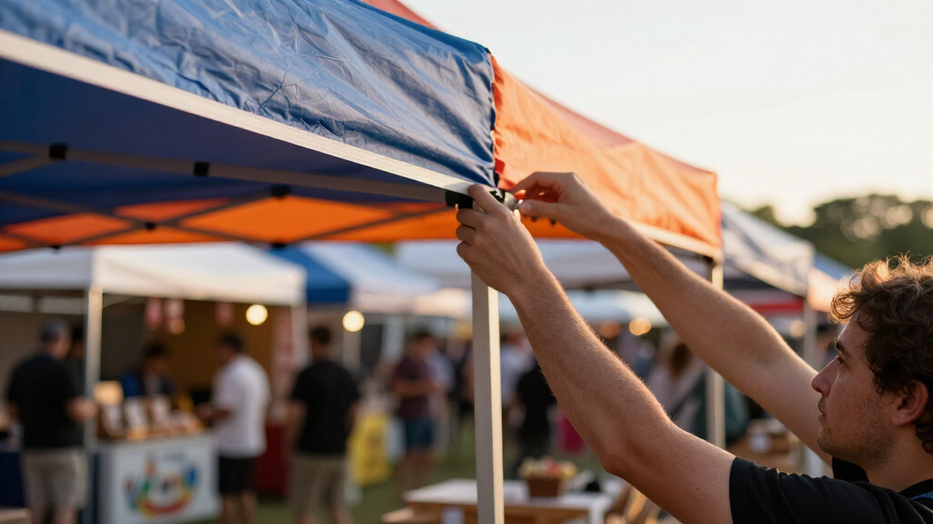 best commercial instant canopies for festivals