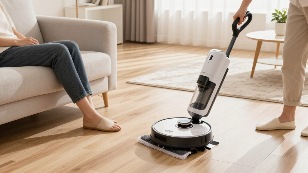 robot vacuum and mop combo